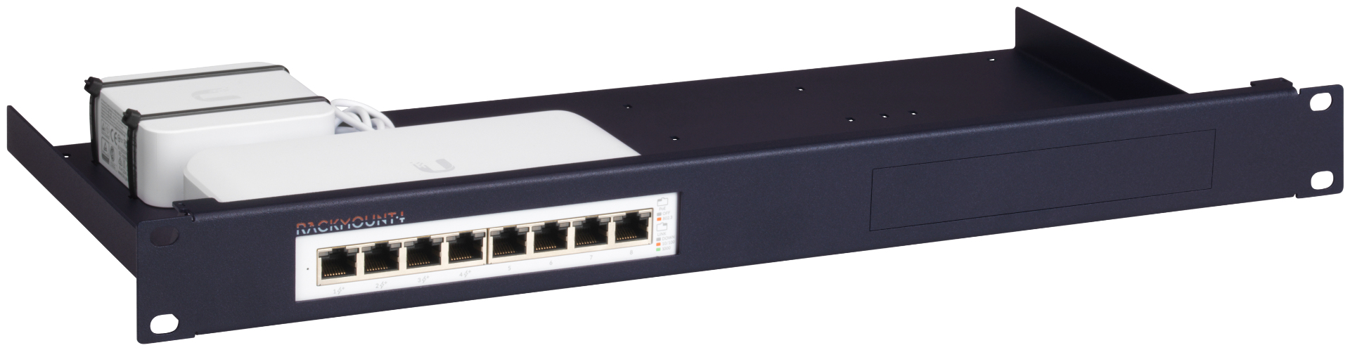 Rackmount.IT Kit for Ubiquiti UniFi Switch Lite 8 PoE, Ansicht 3