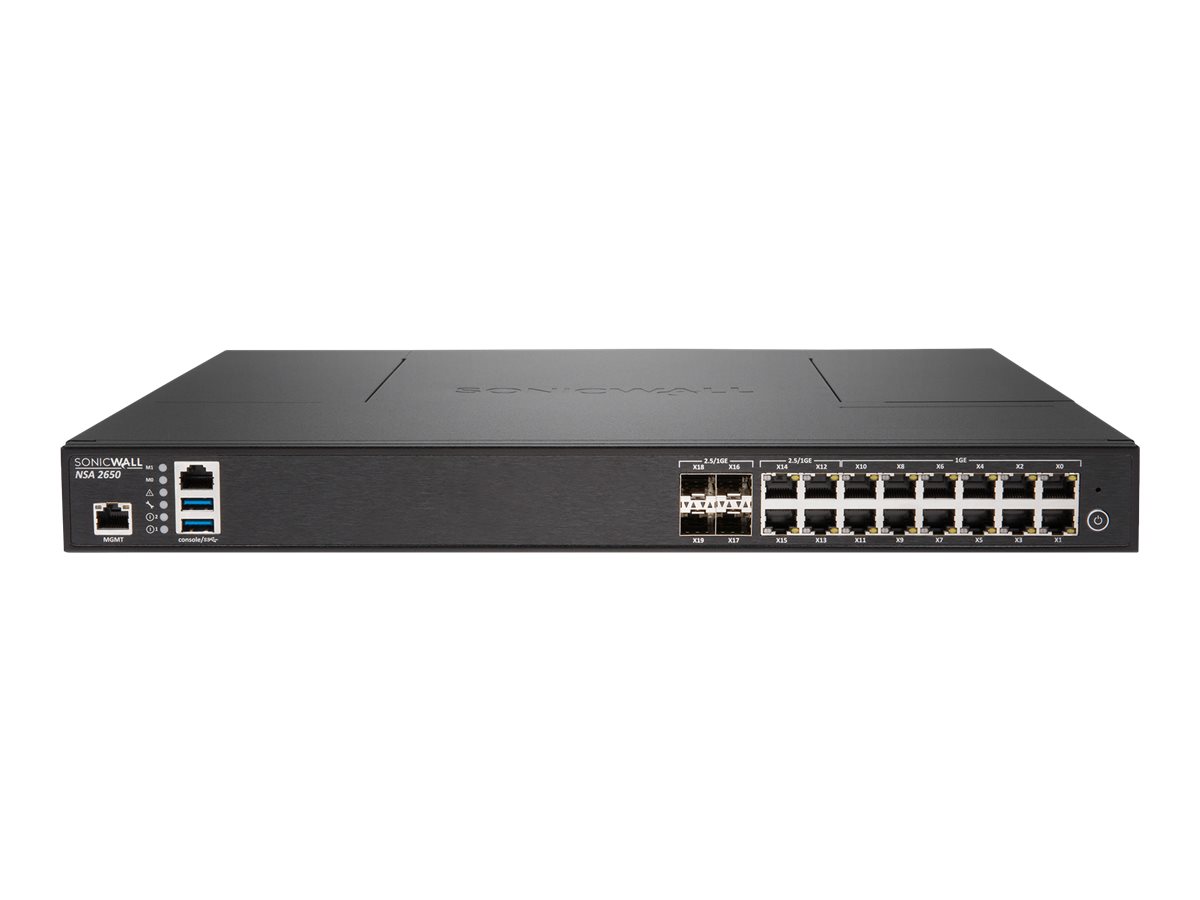 SonicWall NSA 2650 Network Security Appliance (01-SSC-1936)