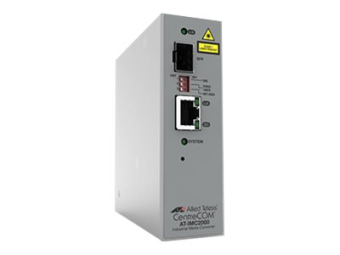 Allied Telesis AT IMC2000TSP - Industrielle Temperatur - Medienkonverter - 1GbE - 100Base-FX 1000Base-SX - RJ-45  SFP (mini-GBIC)