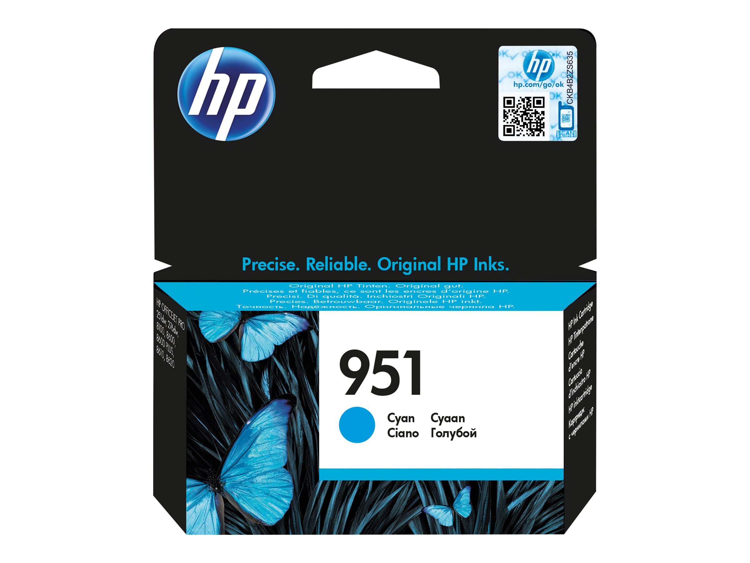 HP 951 - 8.5 ml - Cyan - original - Tintenpatrone