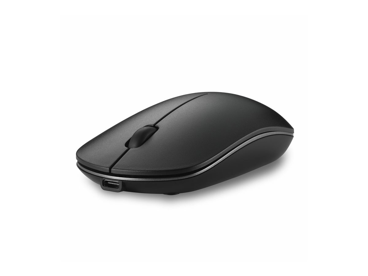 Kensington MY230 EQ - Maus - wiederaufladbar - rechts- und linkshändig - 3 Tasten - kabellos - 2.4 GHz Bluetooth 5.0 - kabelloser Empfänger (USB)