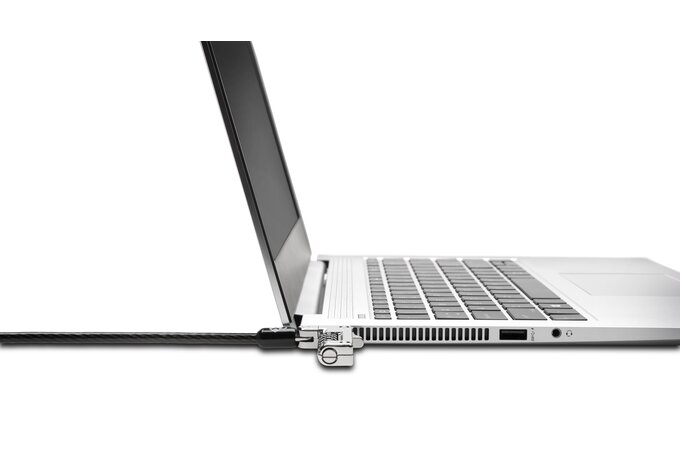 Kensington Slim NanoSaver®-Laptopkombinationsschloss - 1,8 m - Kensington - Schlüssel - Schwarz