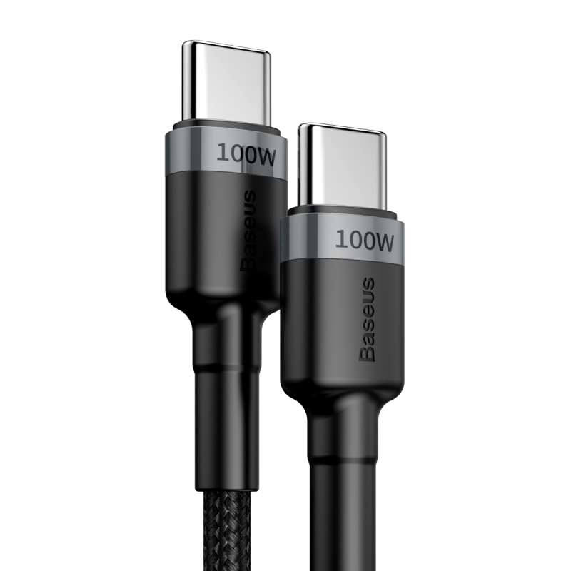 Baseus Cafule USB-C til kabel 100W 2m gra/sort - Kabel - Digital/Daten, Ansicht 4