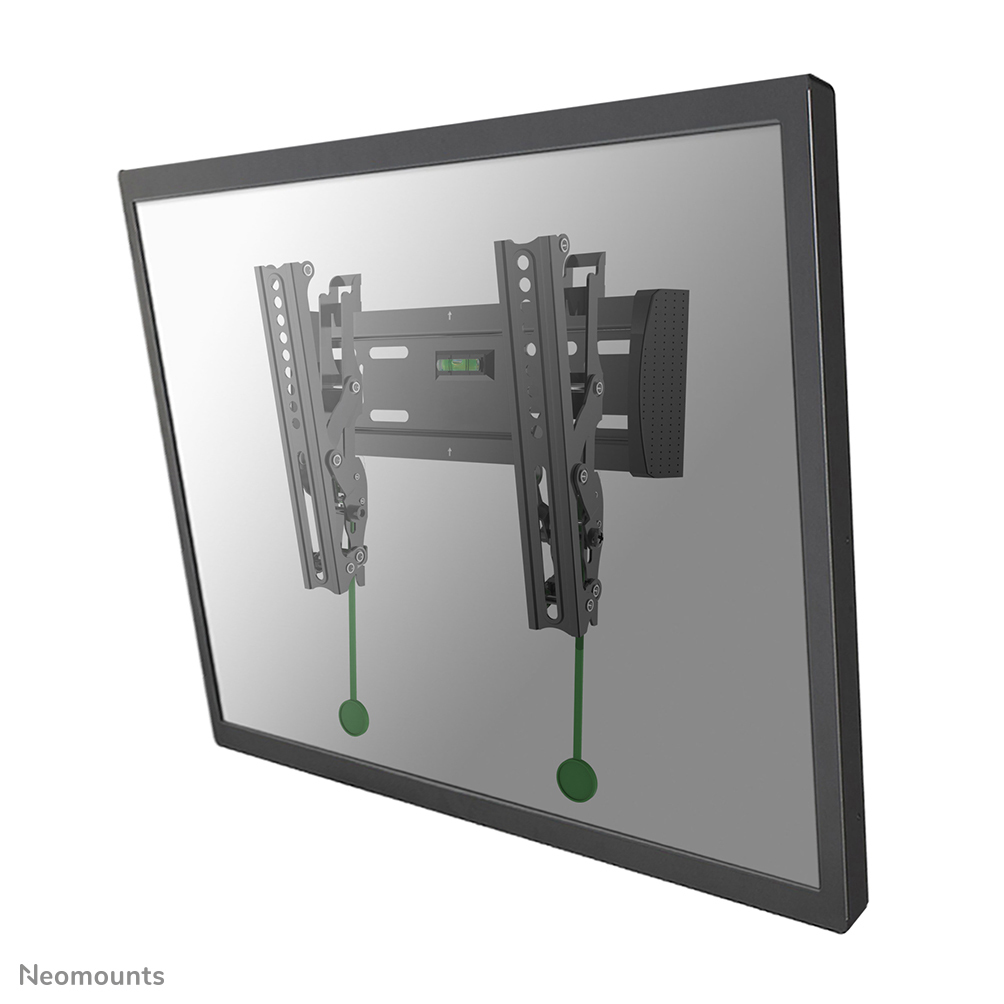 Neomounts Monitor-Wandhalterung, 101,6 cm (40&quot;), 75 x 75 mm, 200 x 200 mm, 0 - 15°, Stahl, Schwarz