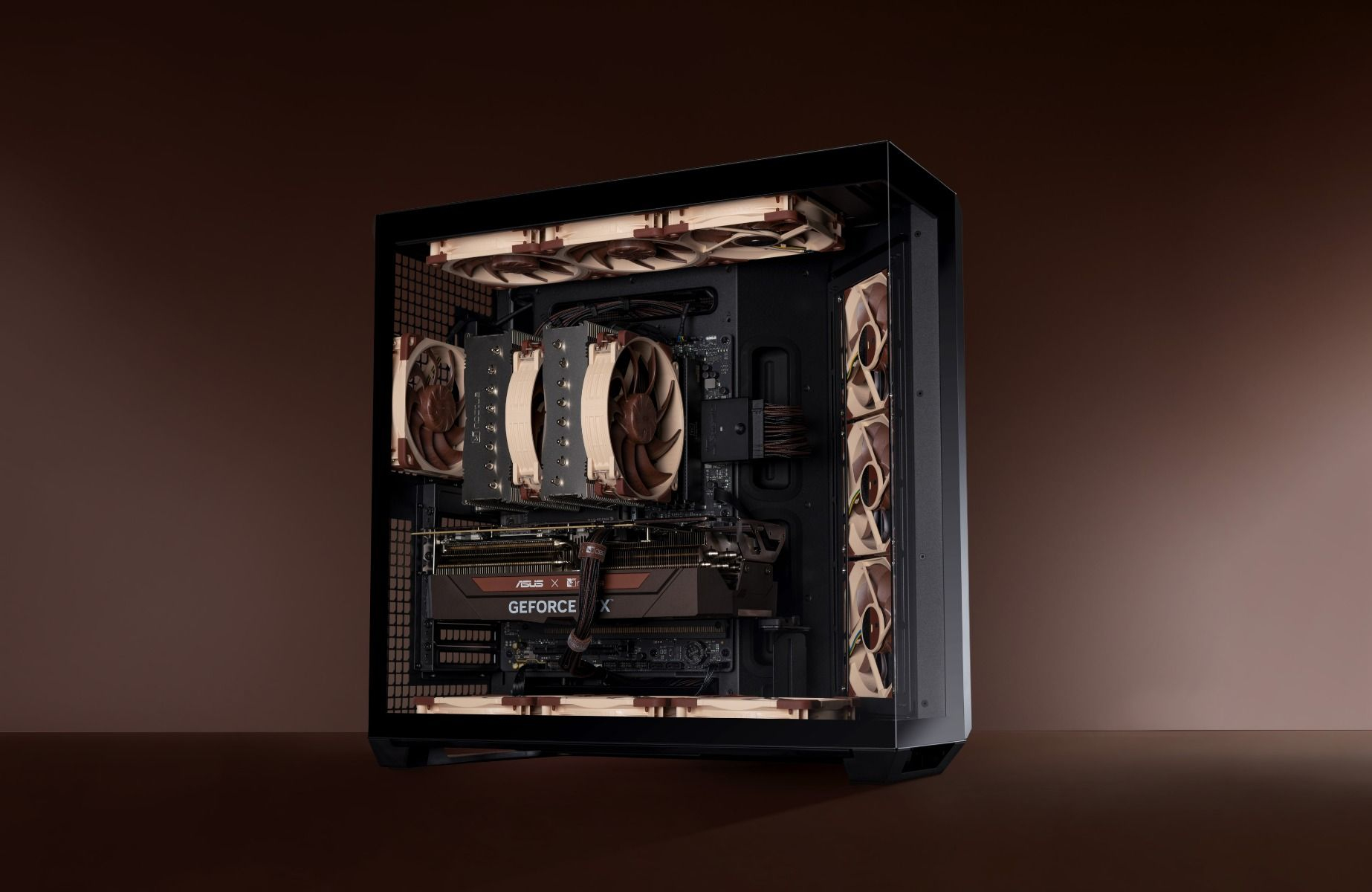 Noctua NF-A12x25 G2 PWM Sx2-PP PWM-Anschluss 2 Lüfter 120 mm - Gehäuse-Lüfter - 22,5 dB, Ansicht 3