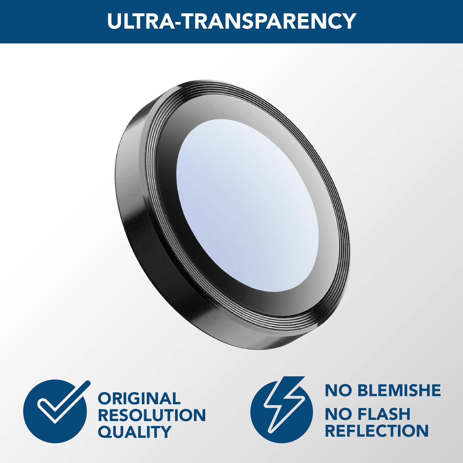 Cellularline Camera Lens Protection Ring iPhone 16/Plus Clear, Ansicht 3