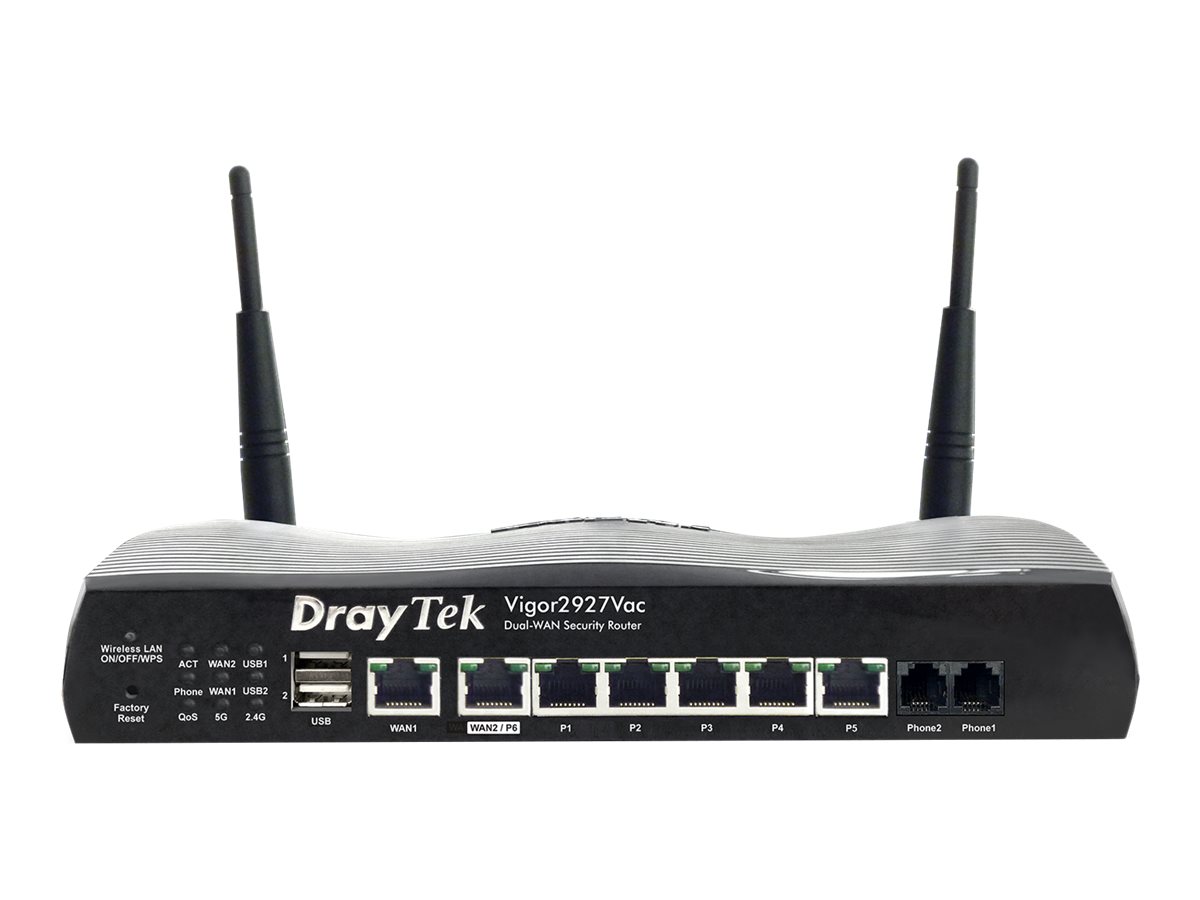 Draytek Vigor 2927VAC - Wireless Router Switch mit 6 Ports