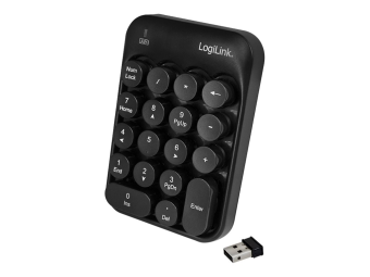 LogiLink Tastatur-und-Maus-Set - kabellos - 2.4 GHz