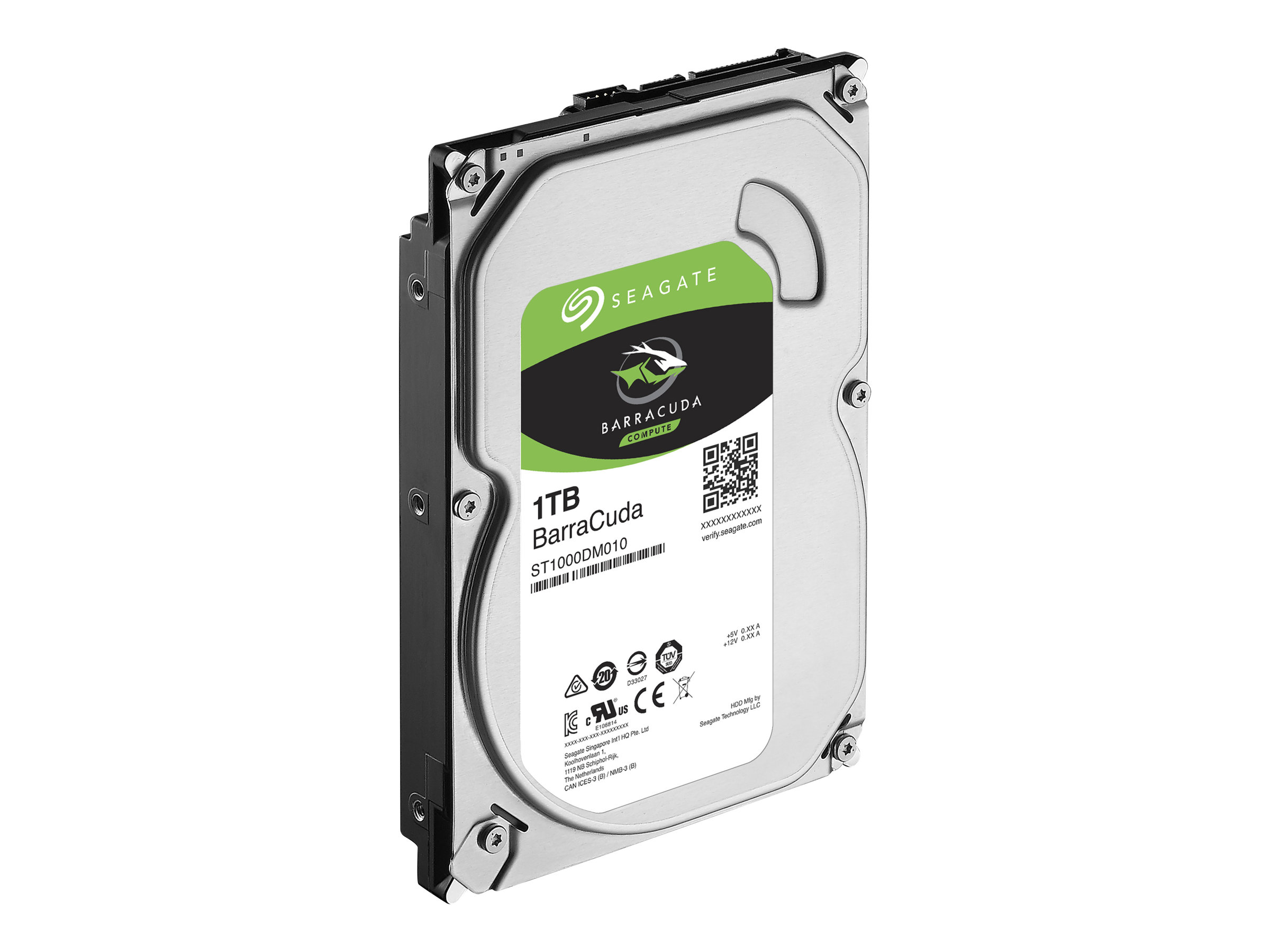 Seagate Barracuda ST1000DM010 - Festplatte - 1 TB - intern - 3.5 (8.9 cm)