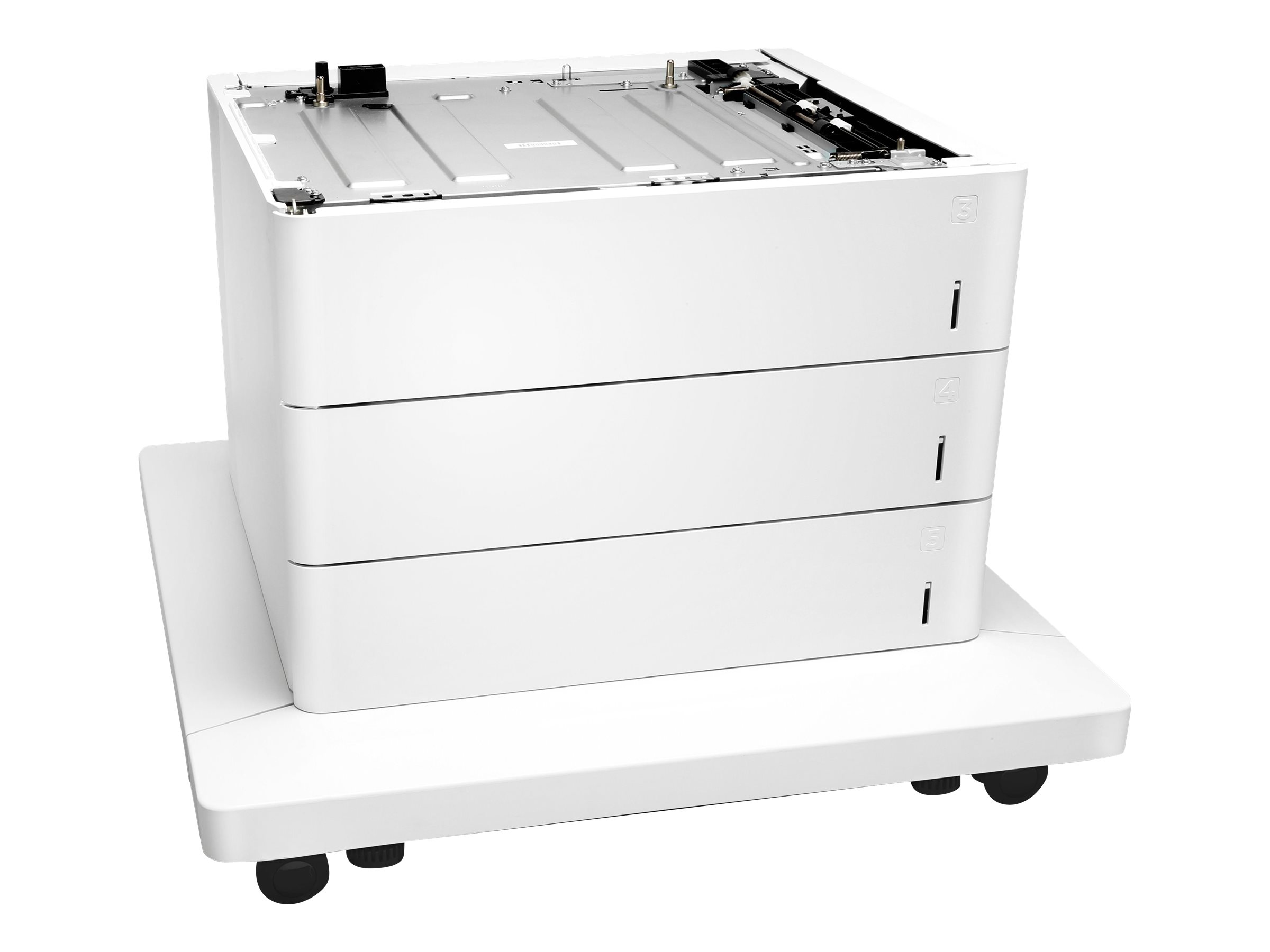 HP Papiereinzug und Ständer - Medienfach  Zuführung - 1650 Blätter in 3 Schubladen (Trays)
