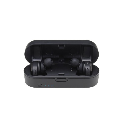 Audio-Technica ATH-CKR7TW - Kopfhörer - im Ohr - Schwarz - Binaural - Kabellos - Mikro-USB, Ansicht 4