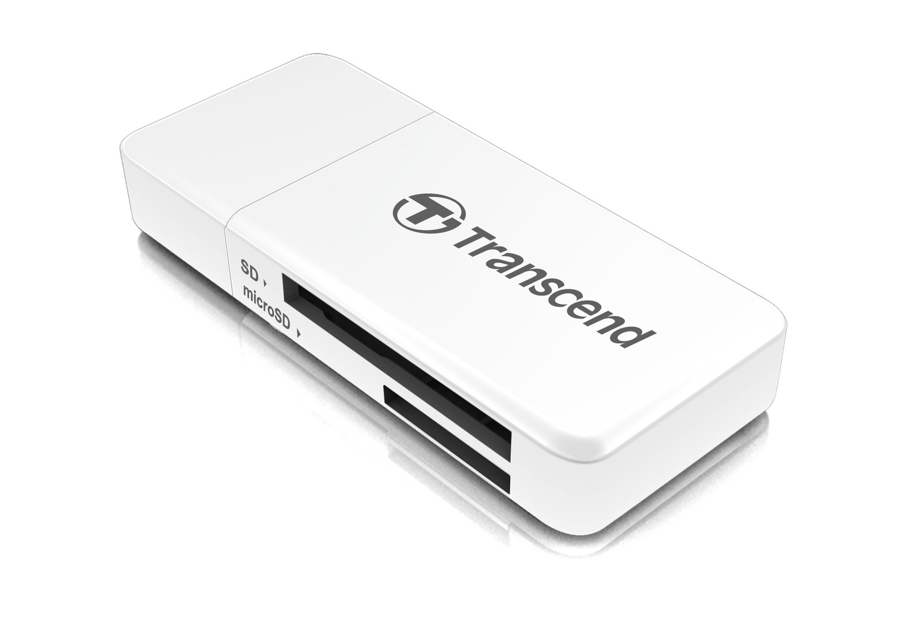 Transcend RDF5 - Kartenleser (microSD, SDHC, microSDHC, SDXC, microSDXC, SDHC UHS-I, SDXC UHS-I, microSDHC UHS-I, Ansicht 2