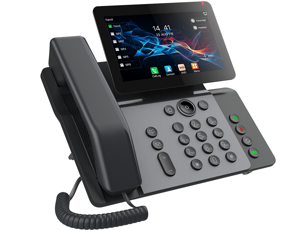 Fanvil IP Telefon V66 - VoIP-Telefon - Voice-Over-IP - VoIP-Telefon - Voice-Over-IP, Ansicht 3