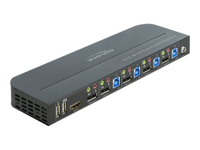 Delock DisplayPort 1.4 KVM Switch 8K 30 Hz with