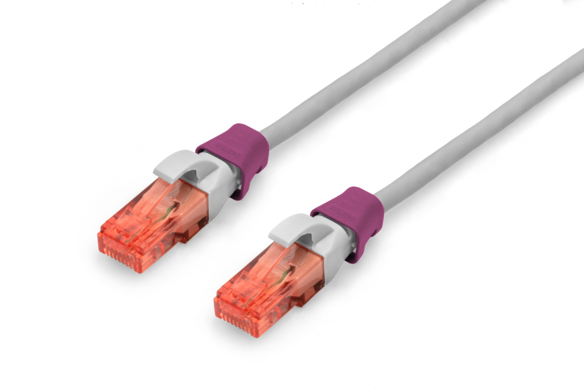 DIGITUS Farbclips für Patchkabel 100Stk. Magenta - Kabel - Netzwerk, Ansicht 2