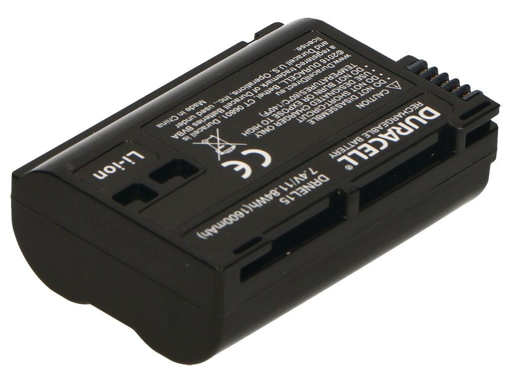 Duracell DRNEL15C - Nikon - 2250 mAh - 7,2 V - Lithium-Ion (Li-Ion), Ansicht 2