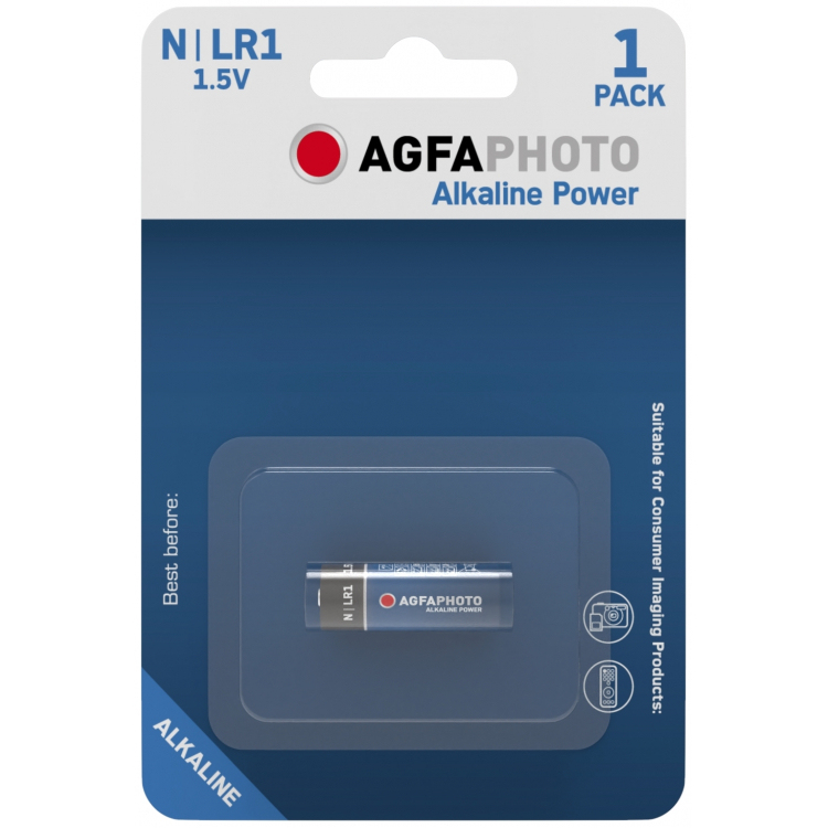 AgfaPhoto Batterie LR1 - Alkalisch, Ansicht 3