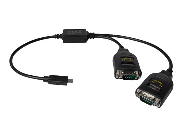 Delock Adapter USB Type-C to 2 x Serial RS-232