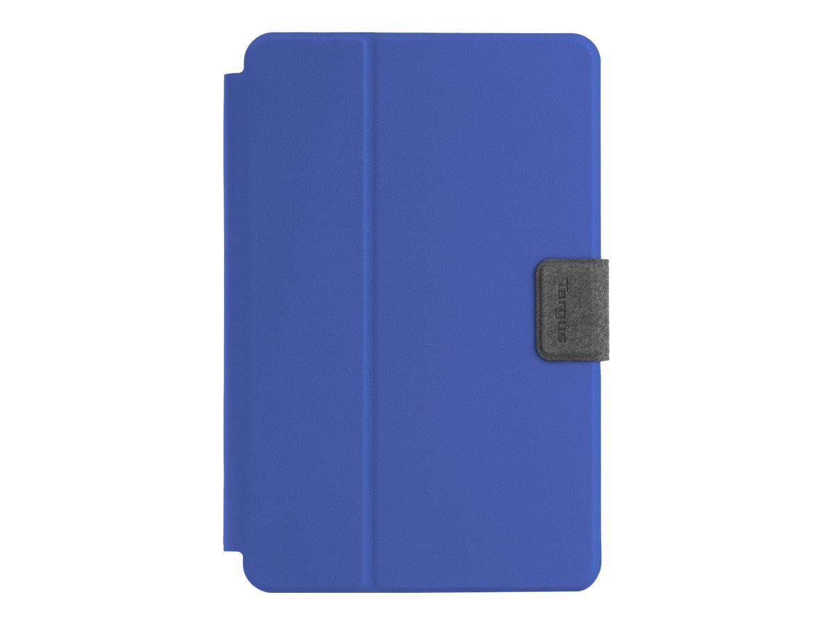 Targus Safe Fit Rotating Universal - Flip-Hülle für Tablet - Polyurethan - Blau - 22.9 cm - 25.4 cm (9"