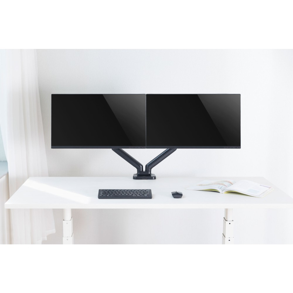 Techly ICA-LCD 462B - Klemme - 43,2 cm (17) - 81,3 cm (32) - 75 x 75 mm - 100 x 100 mm - Schwarz, Ansicht 4
