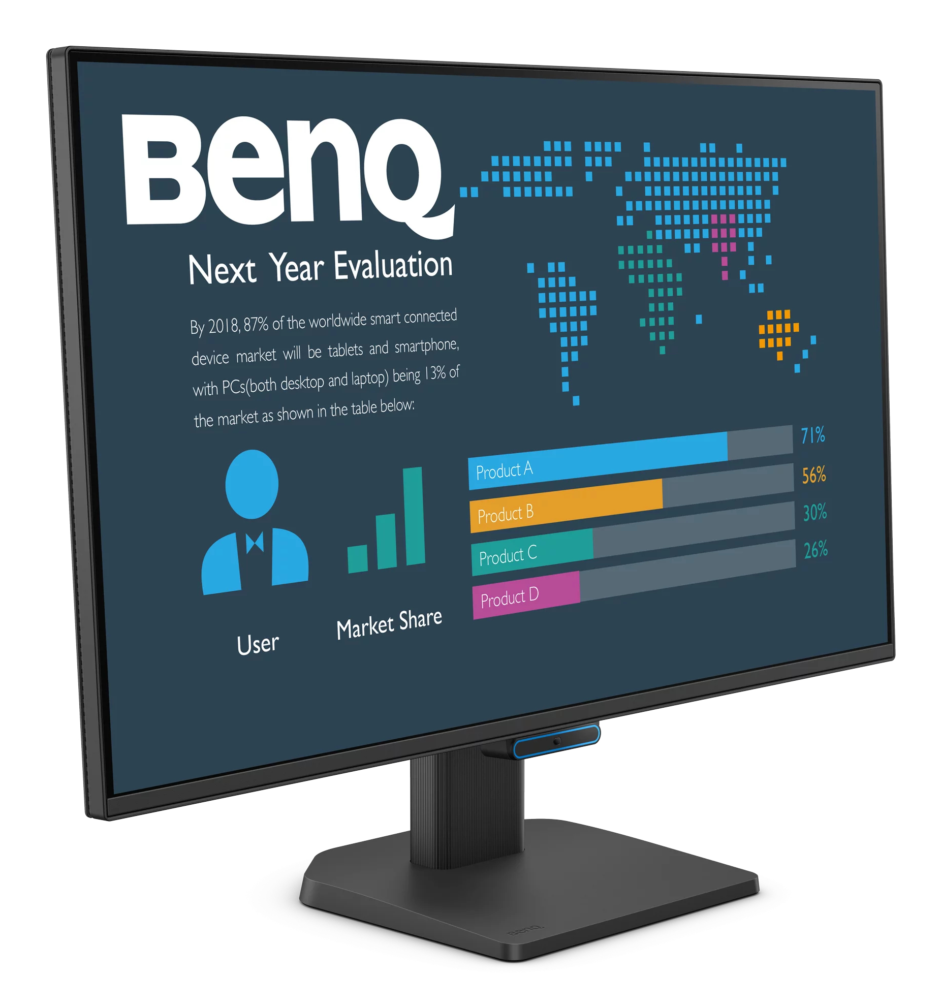 BenQ BL2790C 27 IPS Resolution - Flachbildschirm (TFT/LCD) - 68,6 cm, Ansicht 2