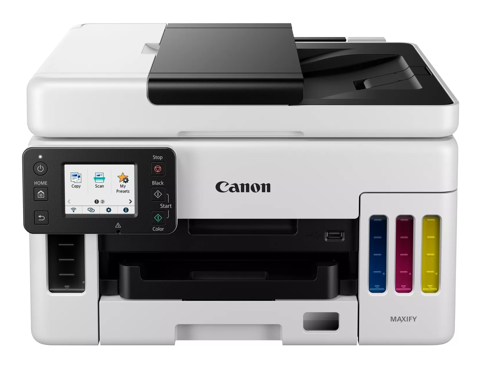 Canon MAXIFY GX6050 MegaTank - Tintenstrahl - Farbdruck - 600 x 1200 DPI - A4 - Direktdruck - Schwarz - Gelb