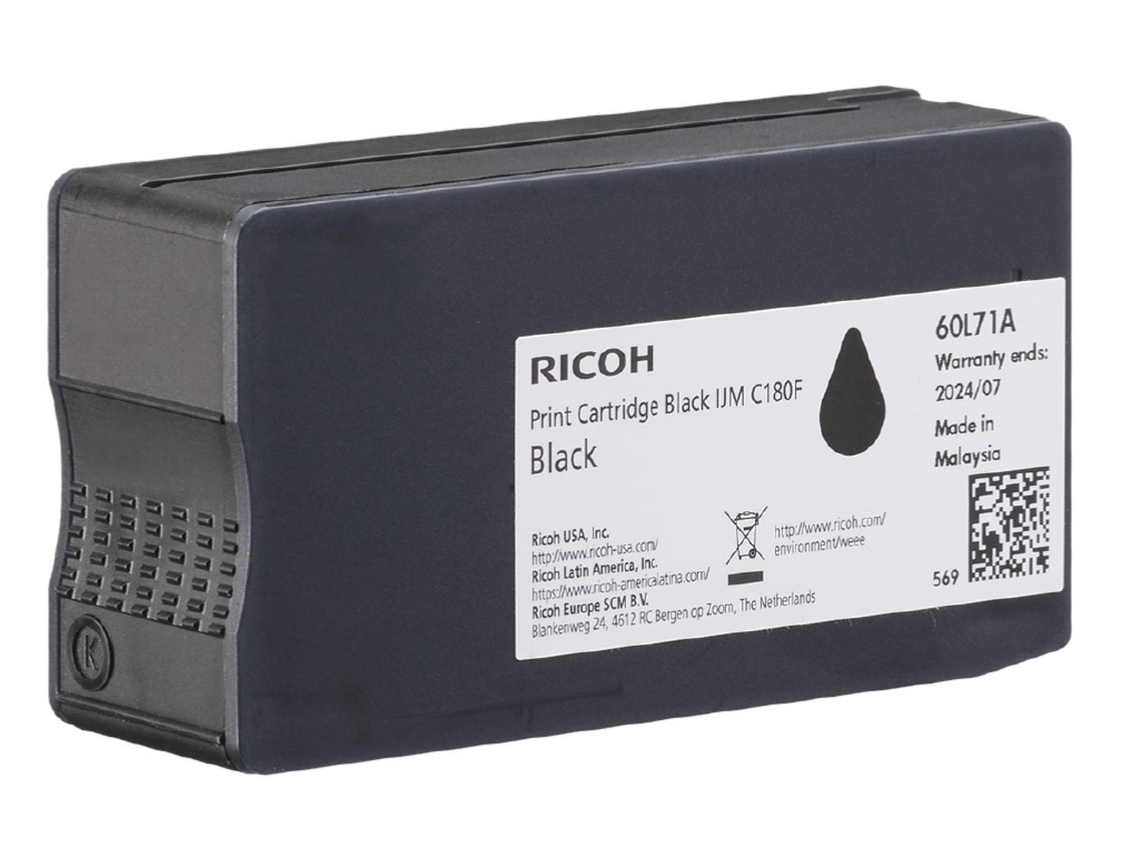 Ricoh Schwarz - original - Tonerpatrone, Ansicht 2