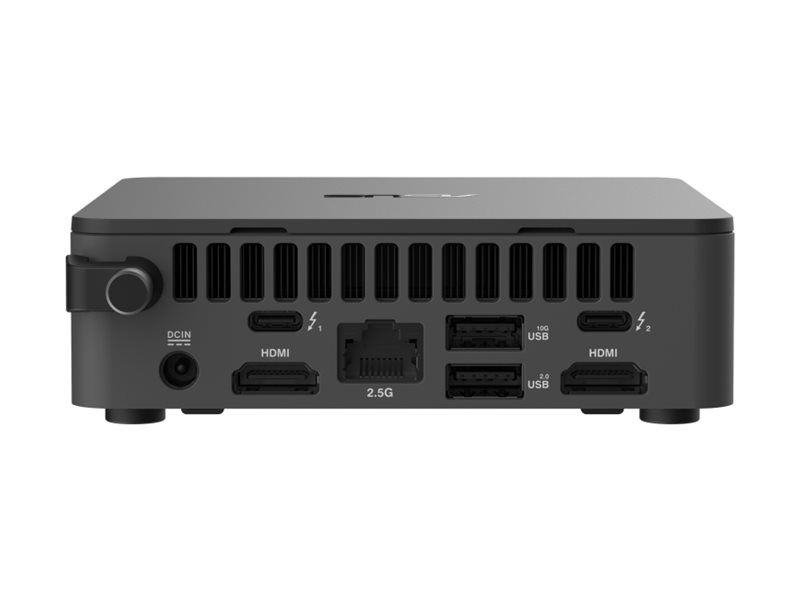 ASUS NUC 13 Pro Slim Kit RNUC13L3KV500000I - Barebone - Mini-PC - 1 x Core i5 1350P - vPro - RAM 0 GB - Intel Iris Xe Grafikkarte - Bluetooth 5.3 Wi-Fi 6E 1GbE 2.5GbE - WLAN: Bluetooth 5.3 802.11abgnacax (Wi-Fi 6E)