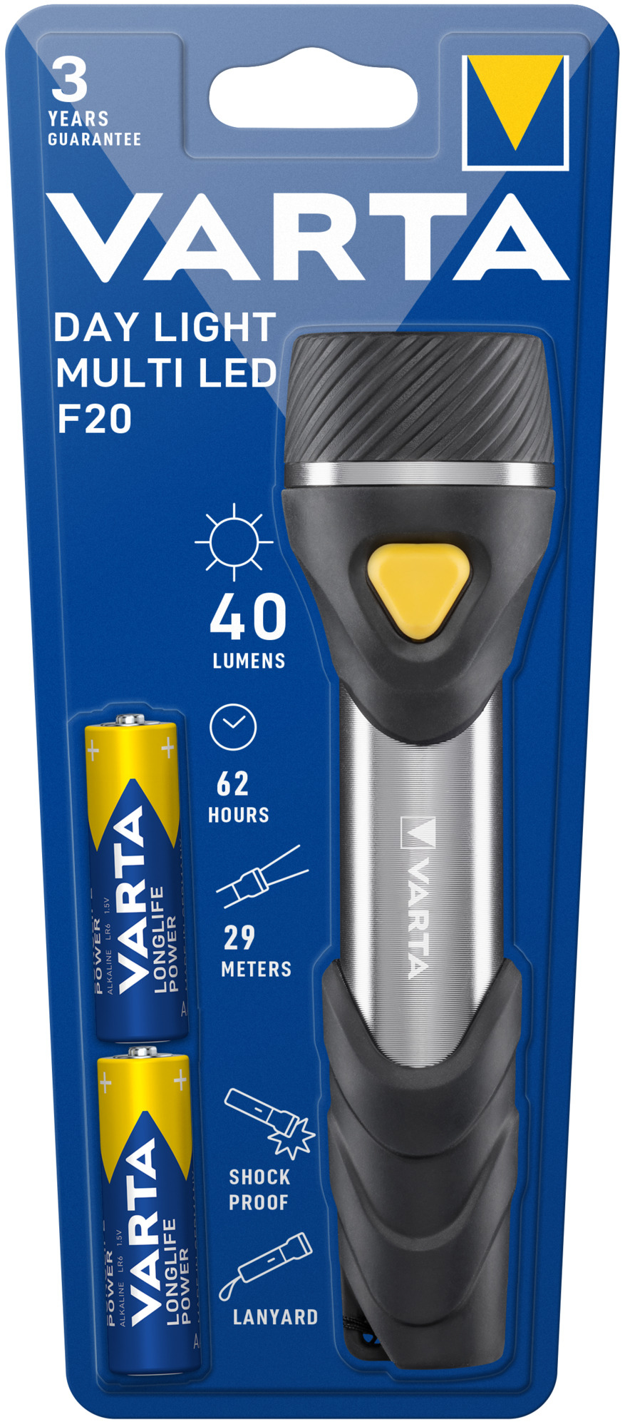 Varta Day Light Multi LED F20 - Taschenlampe, Ansicht 4