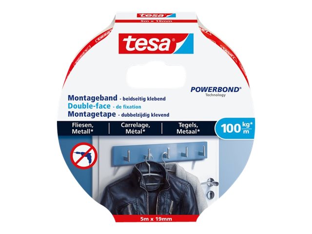 Tesa Powerbond Ultra Strong - Doppelseitiges Klebeband, Ansicht 2