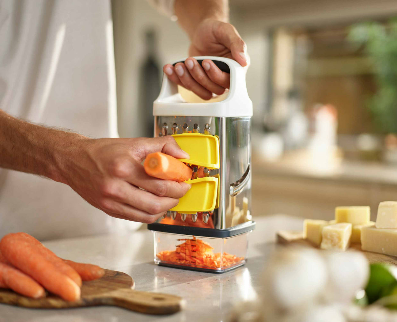 Joseph Joseph Multi-Grip Box Grater yellow, Ansicht 2