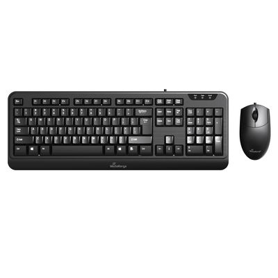 MEDIARANGE MROS108 - Tastatur-und-Maus-Set - USB - TL: Deutsch, QWERTZ, Ansicht 2