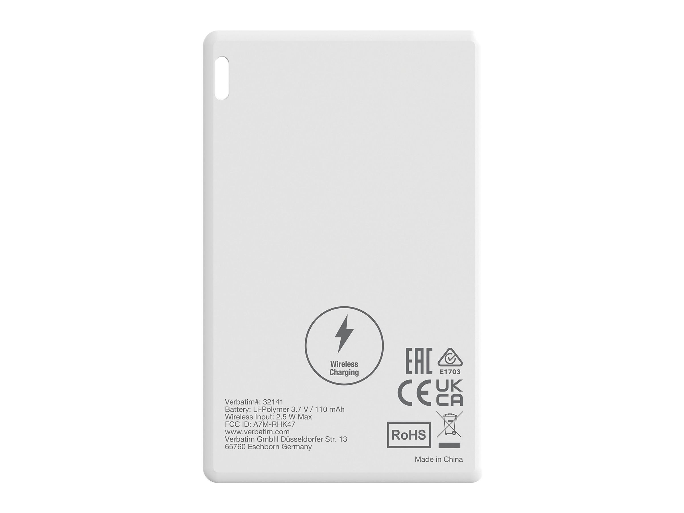 Verbatim My Finder - Anti-Verlust Bluetooth-Tag für Brieftasche - Schwarz, Silber, weiß (Packung mit 3), Ansicht 3