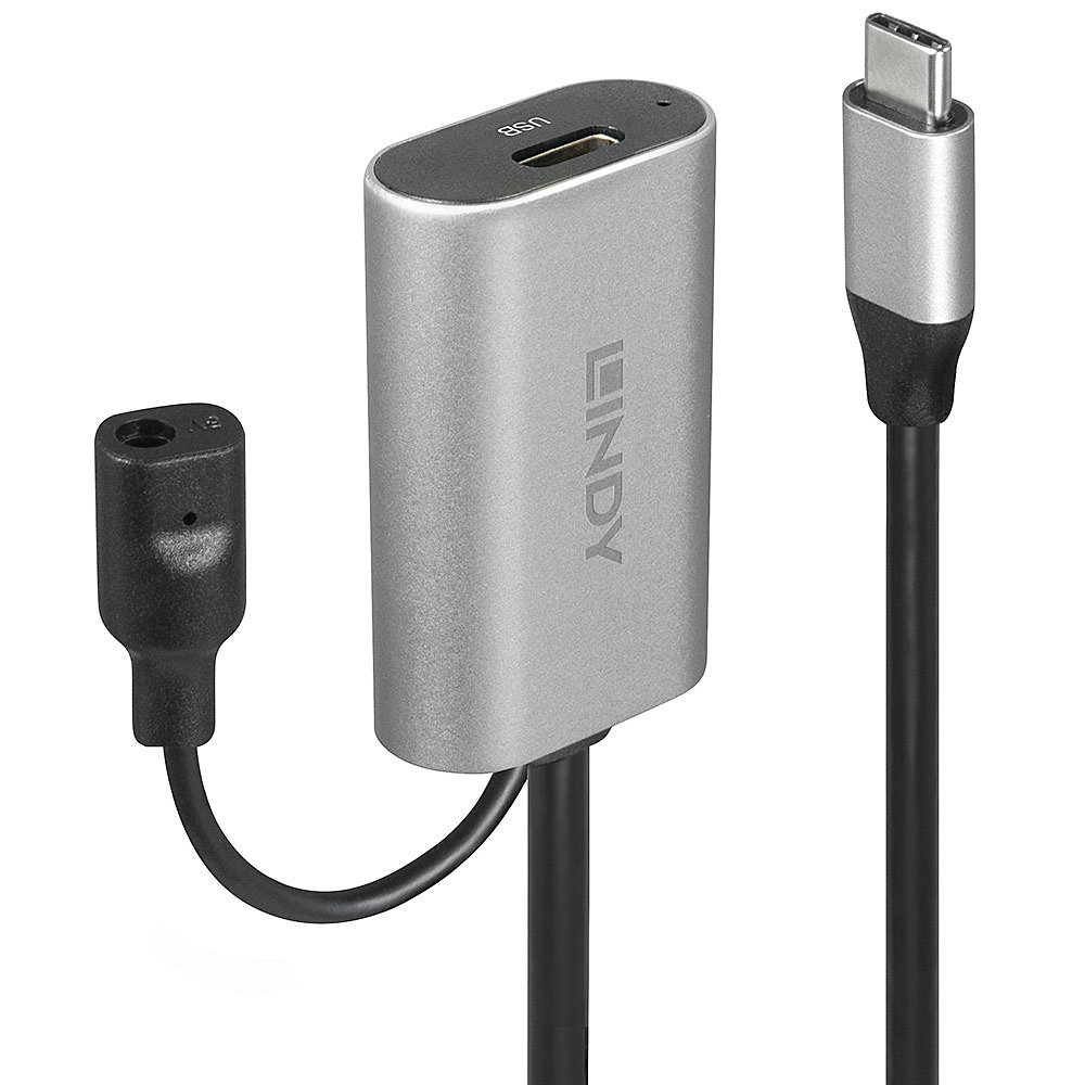 Lindy Active Extension Cable - USB-Verlängerungskabel - USB-C (M), Ansicht 2
