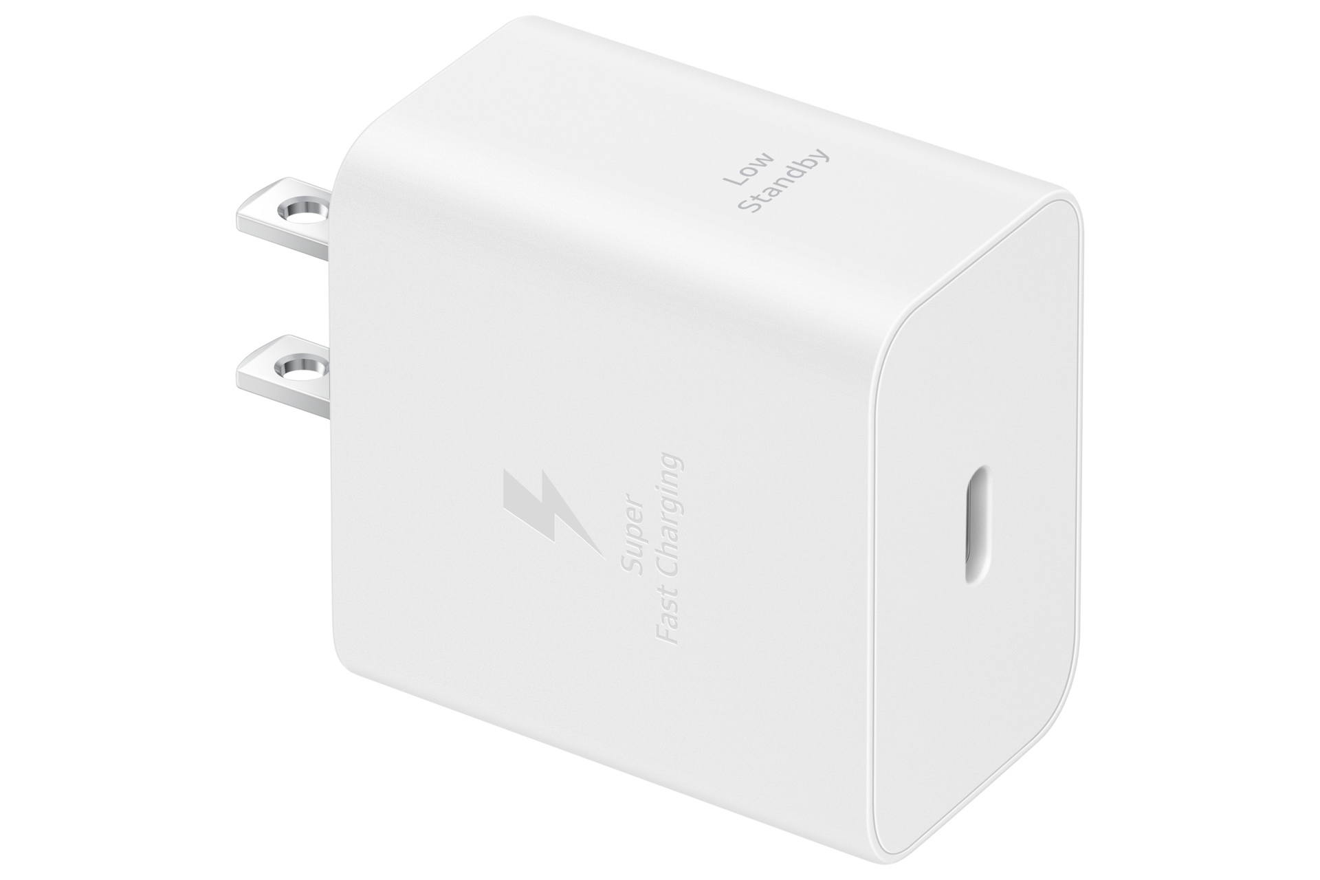 Samsung Schnellladegerät 45W Power ohne Kabel Ep-T4511 White, Ansicht 4