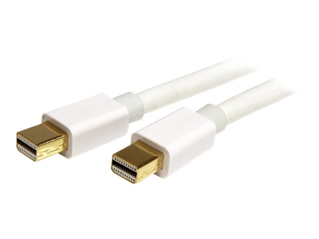 StarTech.com 3m Mini DisplayPort Kabel -mDP Kabel - Stecker/Stecker - Weiß - DisplayPort-Kabel - Mini DisplayPort (M) zu Mini DisplayPort (M) - 3 m