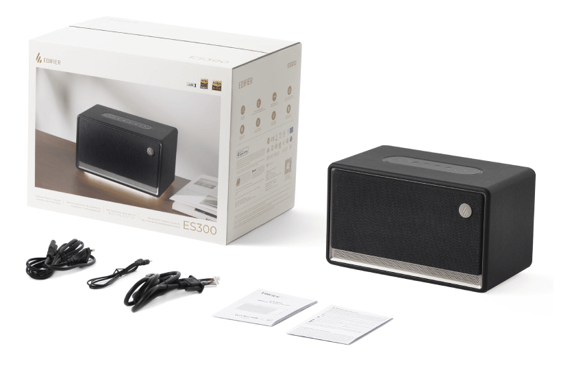 Edifier ES300 WLAN Bluetooth schwarz retail - Lautsprecher - 40 KHz, Ansicht 2
