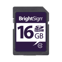 BrightSign 16GB Class 10 Micro SD Memory (SDHC-16C10-1(M))
