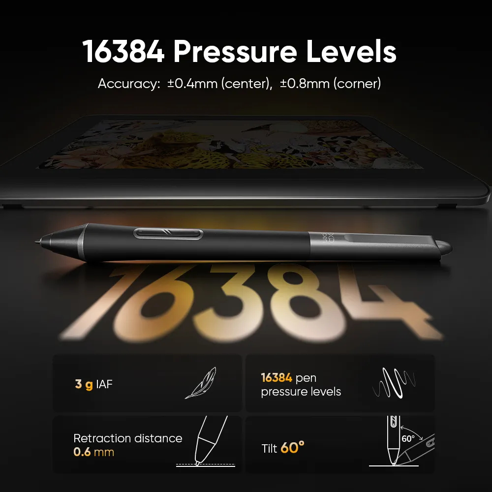 XP-Pen Artist Pro 16 Gen 2 Grafikdisplay - Touchpen, Ansicht 4