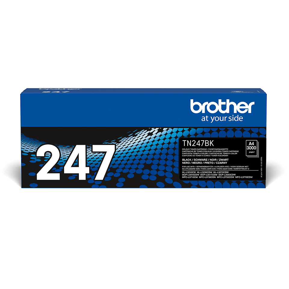 Brother TN-247BK, 3000 Seiten, Schwarz, 1 Stück(e)