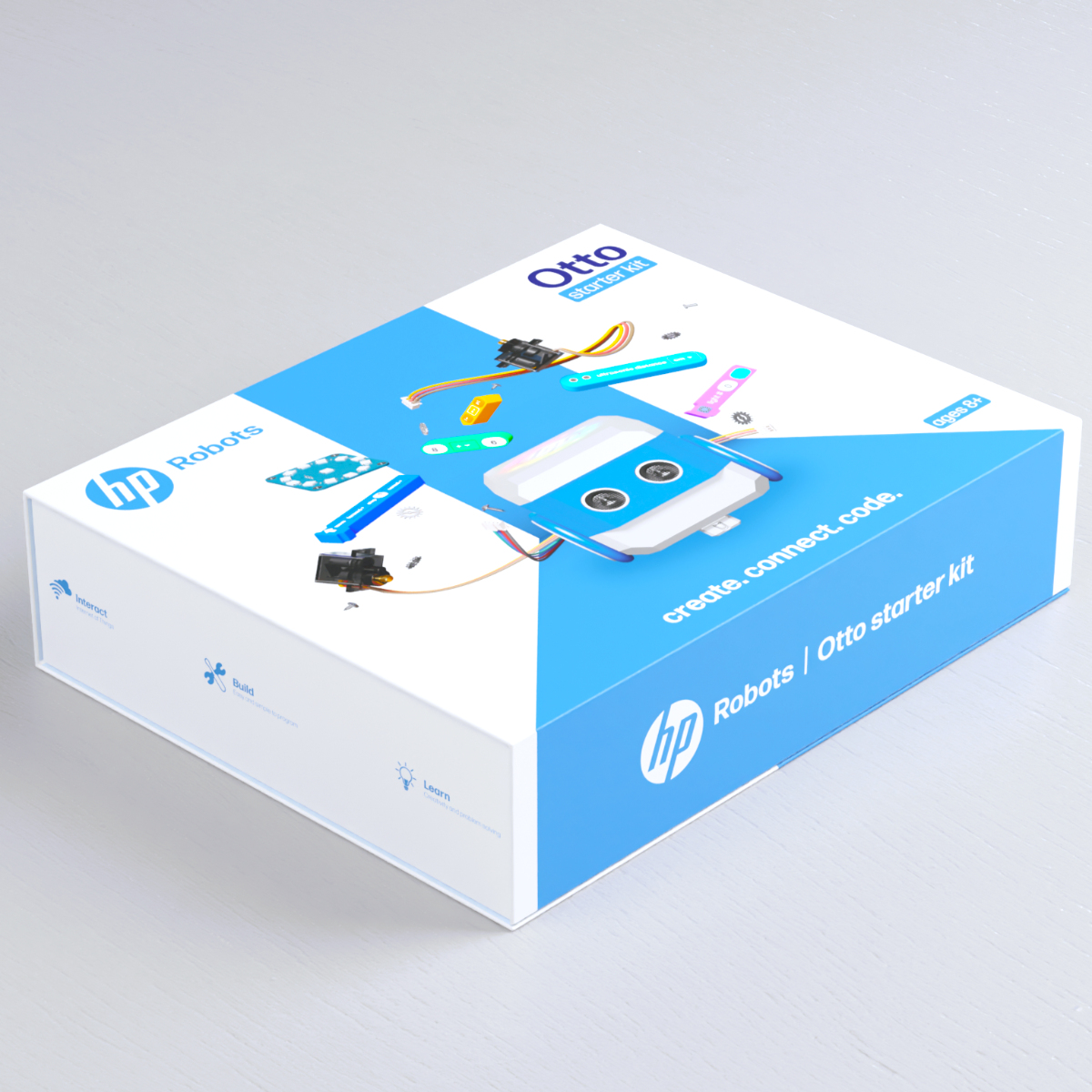HP Otto Roboter - HP Einsteiger Kit Komplettbausatz, Ansicht 3