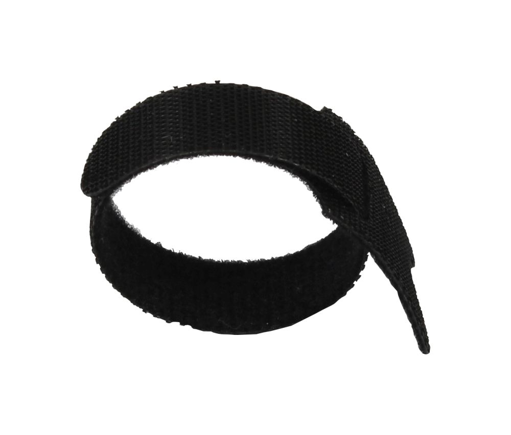 Synergy 21 S215682 - Hook & loop cable tie - Nylon - Polypropylen (PP) - Schwarz - 15 cm - 20 mm - 1 mm, Ansicht 2