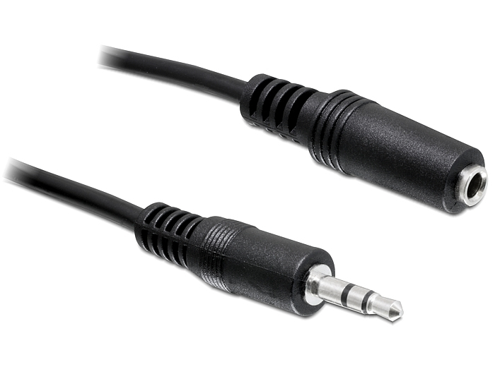 Delock Audioverlängerungskabel - Stereo Mini-Klinkenstecker (W) - 3 m, Ansicht 2
