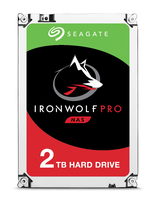Seagate IronWolf Pro - Festplatte - 2 TB - intern - 3.5" (8.9 cm) - SATA 6Gb/s - Puffer: 128 MB