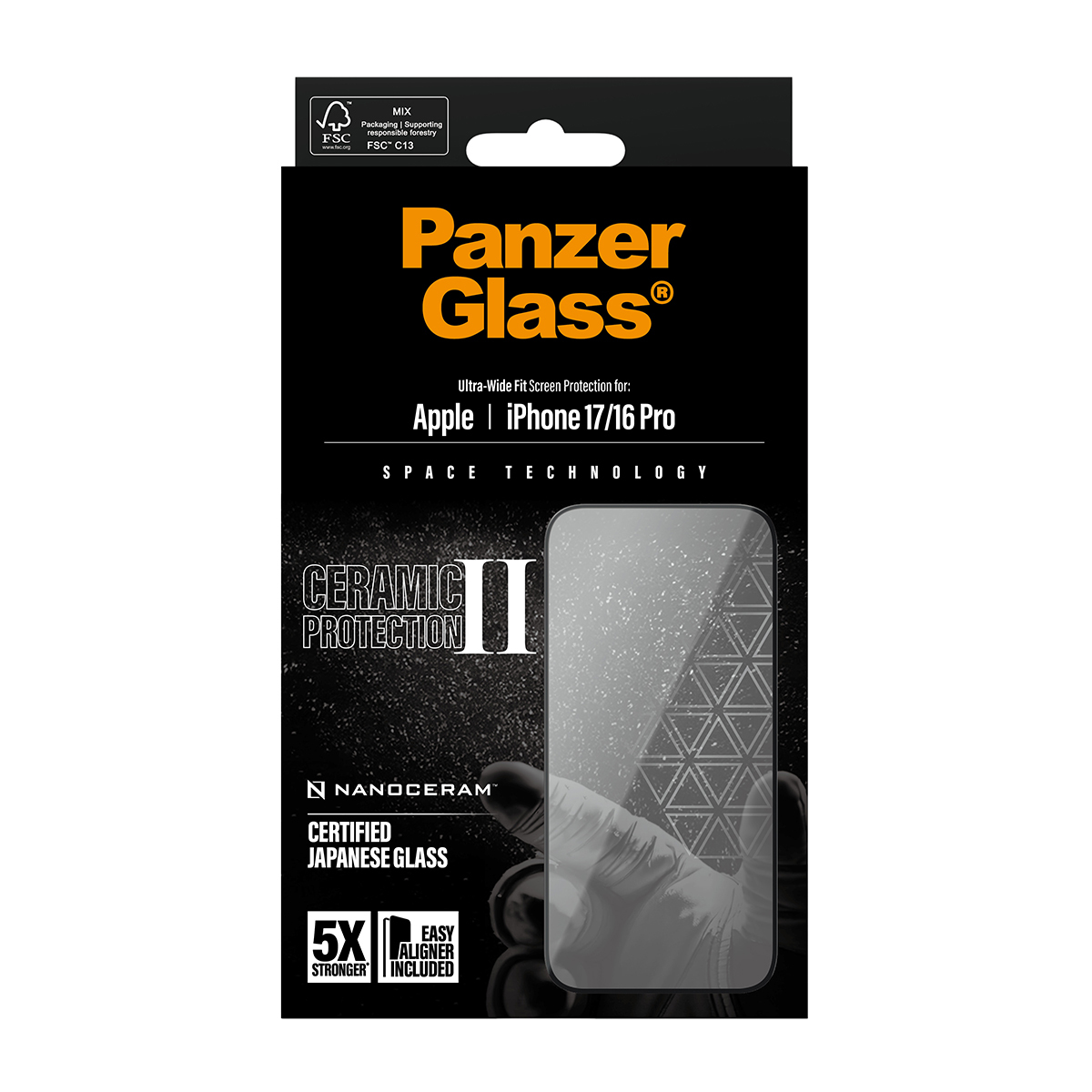PanzerGlass Ceramic Protection II - Bildschirmschutz für Handy, Ansicht 4