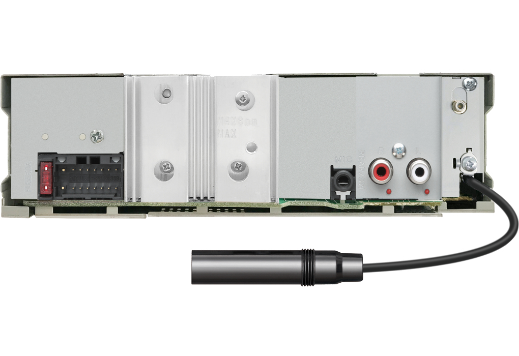 Kenwood Electronics KMM-BT408DAB - Schwarz - 1 DIN - 88 W - 4.0 Kanäle - 50 W - 20 - 20000 Hz, Ansicht 3