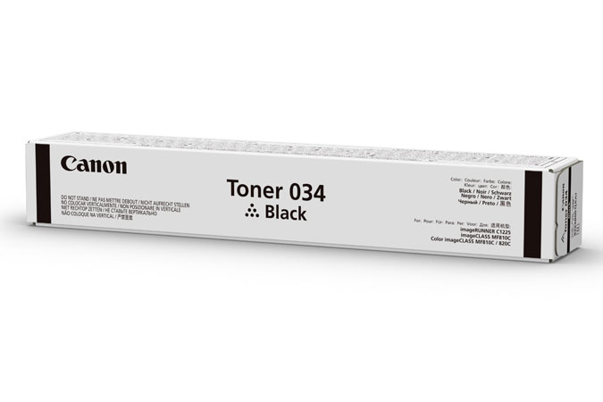 Canon 034 - Schwarz - original - Tonerpatrone, Ansicht 3