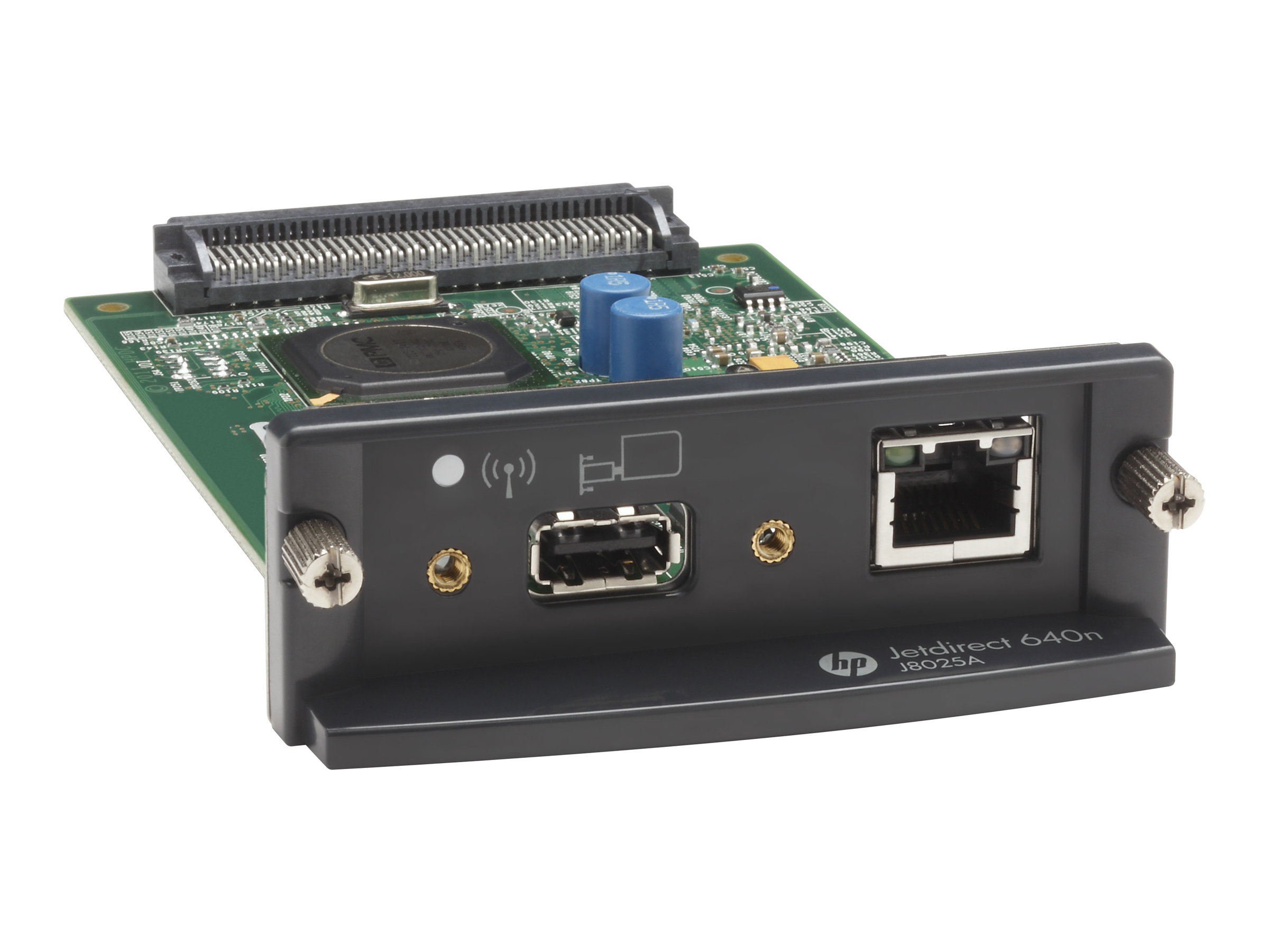 HP JetDirect 640n - Druckserver - EIO - Gigabit Ethernet - für DesignJet HD Pro MFP, SD Pro MFP, T1120, T2300, Z2600, Z5600, Z6610, Z6800, Z6810