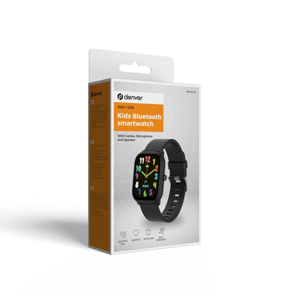 Inter Sales Smartwatch SWK-120B schwarz, Ansicht 2