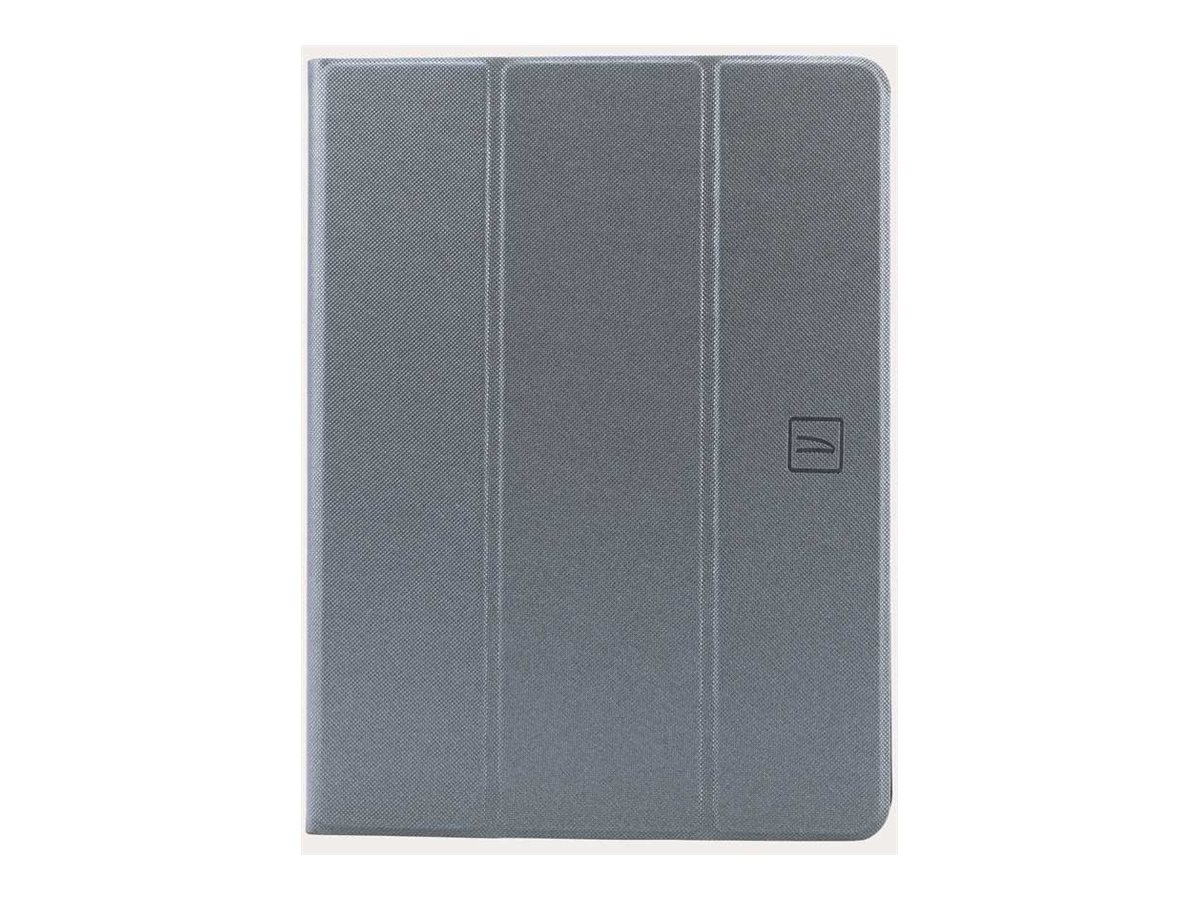TUCANO UP Plus - Flip-Hülle für Tablet - Dunkelgrau - für Apple 10.2-inch iPad (7. Generation 8. Generation 9. Generation)
